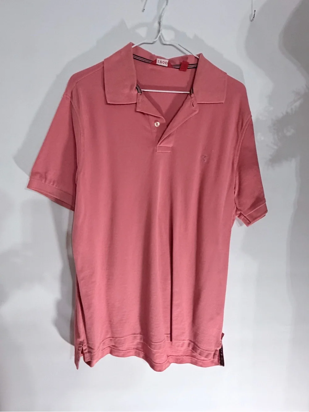Izod Men's Rose Pink Polo Shirt